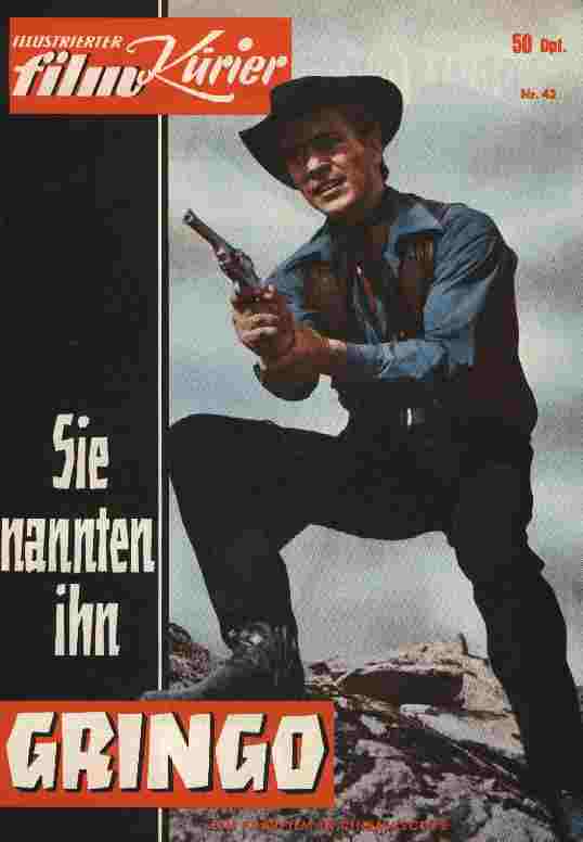 ILLUSTRIERTER FILM KURIER (60s) magazine side cover Issue 42   1964