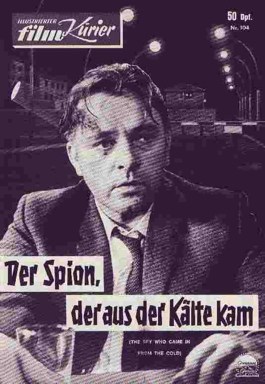 ILLUSTRIERTER FILM KURIER (60s) magazine side cover Issue 104   1965
