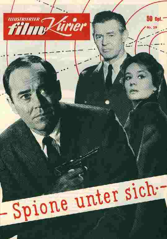 ILLUSTRIERTER FILM KURIER (60s) magazine side cover Issue 59   1965