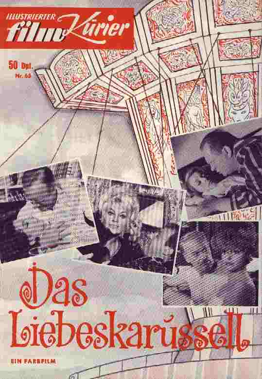ILLUSTRIERTER FILM KURIER (60s) magazine side cover Issue 65   1965