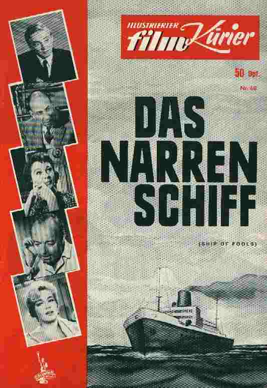 ILLUSTRIERTER FILM KURIER (60s) magazine side cover Issue 68   1965