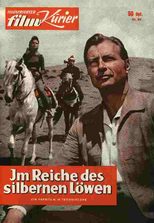 ILLUSTRIERTER FILM KURIER (60s) magazine side cover Issue 84   1965