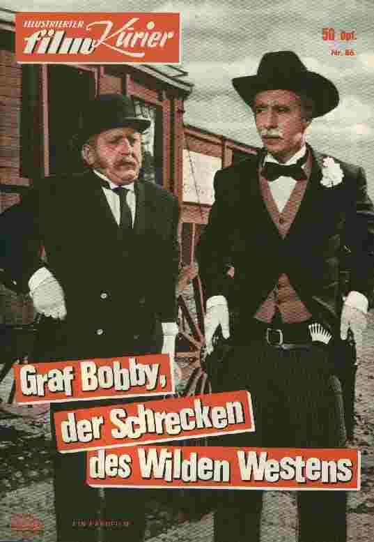 ILLUSTRIERTER FILM KURIER (60s) magazine side cover Issue 86   1965
