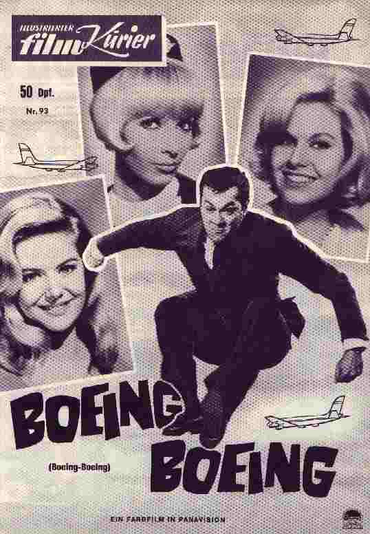ILLUSTRIERTER FILM KURIER (60s) magazine side cover Issue 93   1965