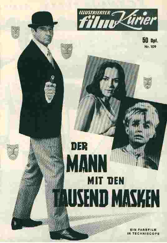 ILLUSTRIERTER FILM KURIER (60s) magazine side cover Issue 109   1966