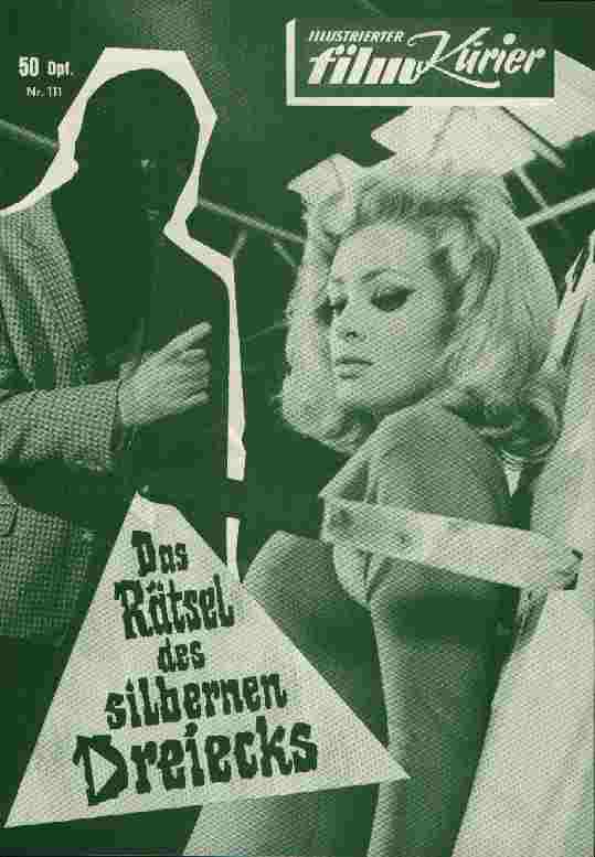 ILLUSTRIERTER FILM KURIER (60s) magazine side cover Issue 111   1966