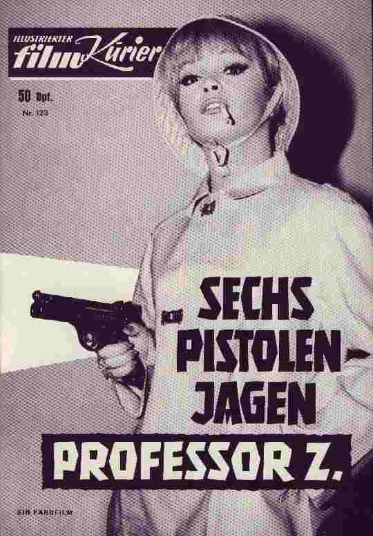 ILLUSTRIERTER FILM KURIER (60s) magazine side cover Issue 123   1966