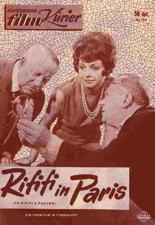 ILLUSTRIERTER FILM KURIER (60s) magazine side cover Issue 124   1966
