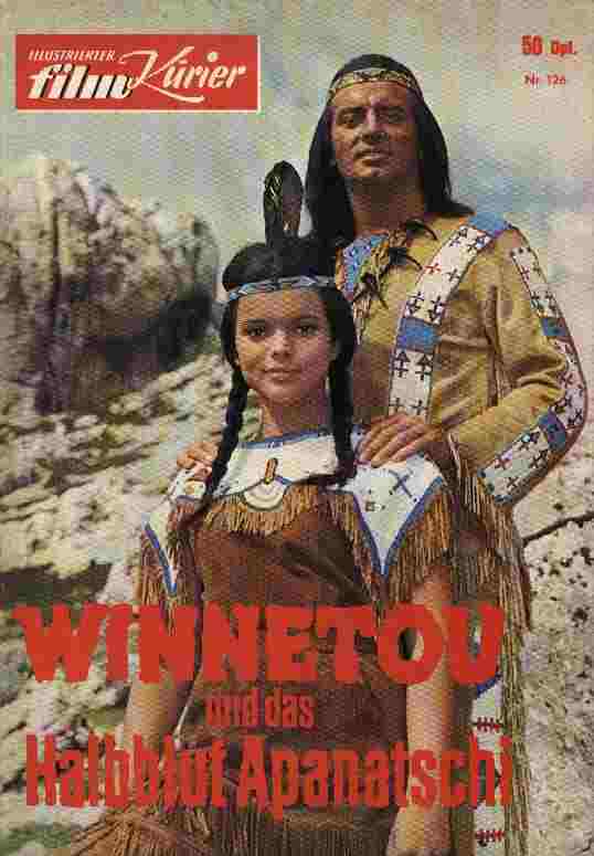 ILLUSTRIERTER FILM KURIER (60s) magazine side cover Issue 126   1966