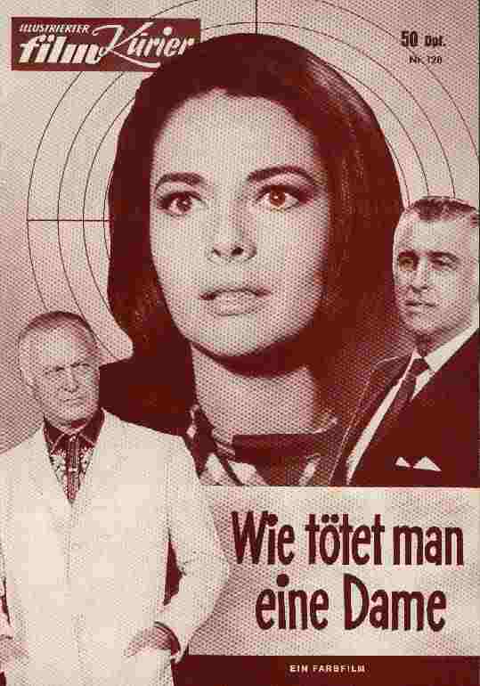 ILLUSTRIERTER FILM KURIER (60s) magazine side cover Issue 128   1966