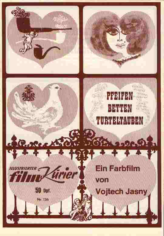 ILLUSTRIERTER FILM KURIER (60s) magazine side cover Issue 136   1966