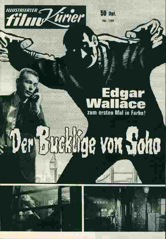 ILLUSTRIERTER FILM KURIER (60s) magazine side cover Issue 139   1966