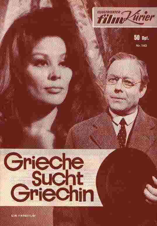 ILLUSTRIERTER FILM KURIER (60s) magazine side cover Issue 140   1966