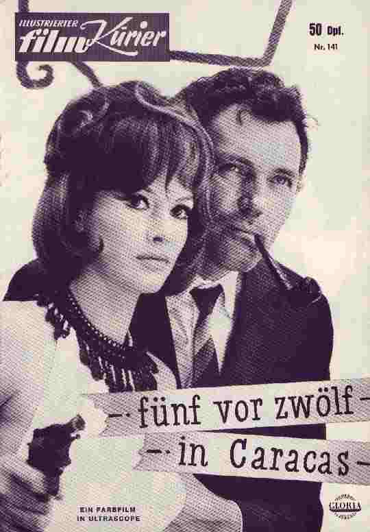 ILLUSTRIERTER FILM KURIER (60s) magazine side cover Issue 141   1966