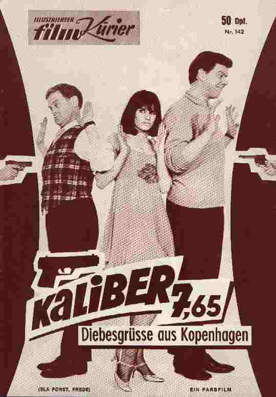 ILLUSTRIERTER FILM KURIER (60s) magazine side cover Issue 142   1966