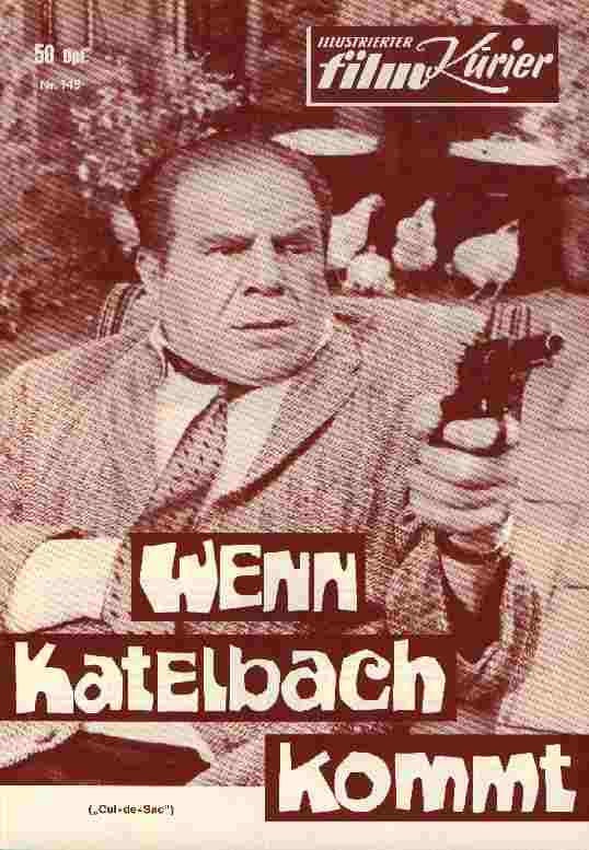 ILLUSTRIERTER FILM KURIER (60s) magazine side cover Issue 145   1966