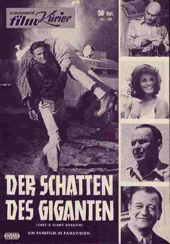 ILLUSTRIERTER FILM KURIER (60s) magazine side cover Issue 150   1966