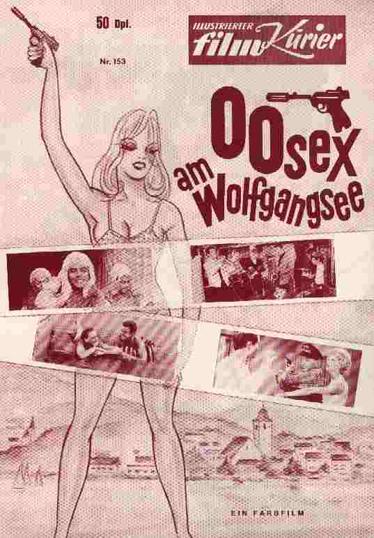ILLUSTRIERTER FILM KURIER (60s) magazine cover Issue 153   1966