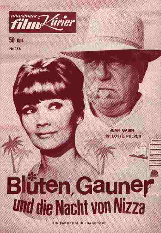 ILLUSTRIERTER FILM KURIER (60s) magazine cover Issue 156   1966