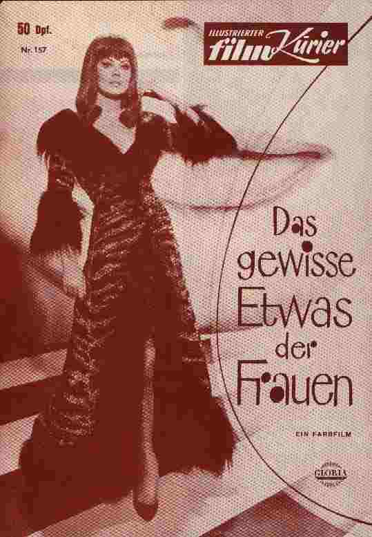 ILLUSTRIERTER FILM KURIER (60s) magazine side cover Issue 157   1966