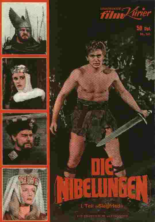 ILLUSTRIERTER FILM KURIER (60s) magazine side cover Issue 161   1966