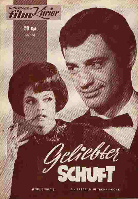 ILLUSTRIERTER FILM KURIER (60s) magazine side cover Issue 164   1966