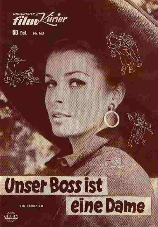 ILLUSTRIERTER FILM KURIER (60s) magazine side cover Issue 165   1966