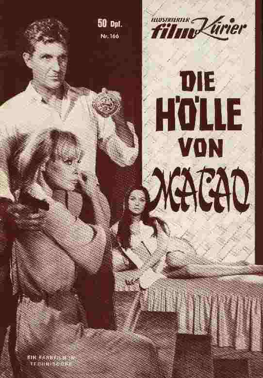 ILLUSTRIERTER FILM KURIER (60s) magazine side cover Issue 166   1966