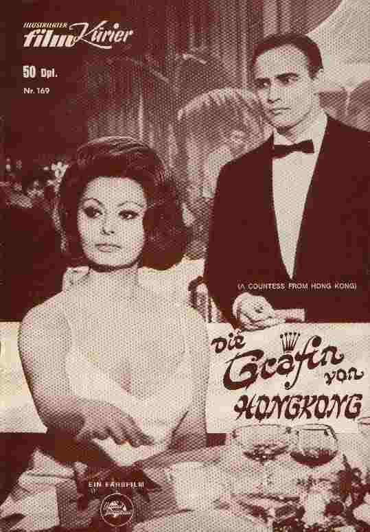 ILLUSTRIERTER FILM KURIER (60s) magazine side cover Issue 169   1966
