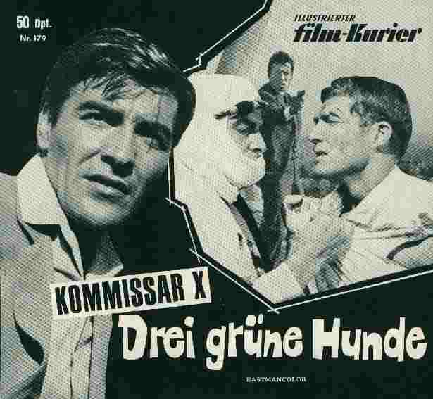 ILLUSTRIERTER FILM KURIER (60s) magazine side cover Issue 179   1967