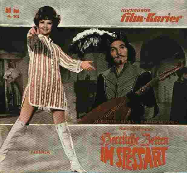 ILLUSTRIERTER FILM KURIER (60s) magazine side cover Issue 202   1967