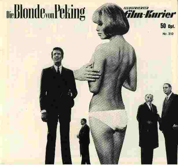 ILLUSTRIERTER FILM KURIER (60s) magazine side cover Issue 212   1967