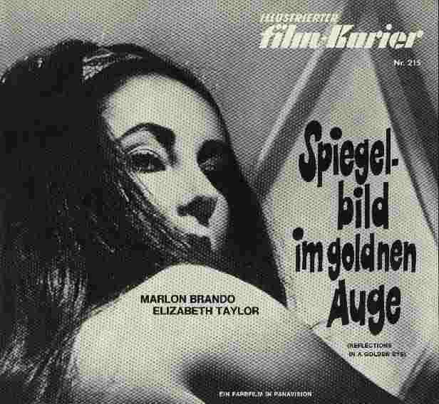 ILLUSTRIERTER FILM KURIER (60s) magazine side cover Issue 215   1967