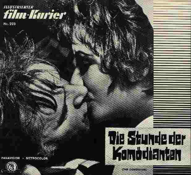ILLUSTRIERTER FILM KURIER (60s) magazine side cover Issue 223   1967