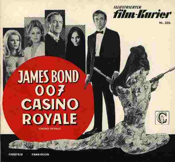 ILLUSTRIERTER FILM KURIER (60s) magazine side cover Issue 226   1967