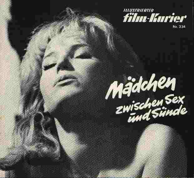 ILLUSTRIERTER FILM KURIER (60s) magazine side cover Issue 234   1968