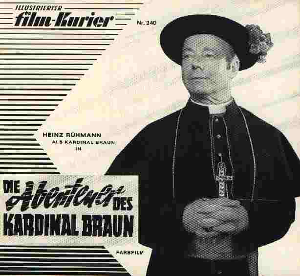 ILLUSTRIERTER FILM KURIER (60s) magazine side cover Issue 240   1968