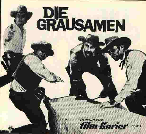 ILLUSTRIERTER FILM KURIER (60s) magazine side cover Issue 242   1968