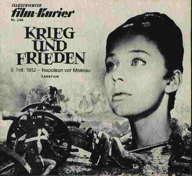 ILLUSTRIERTER FILM KURIER (60s) magazine side cover Issue 248   1968