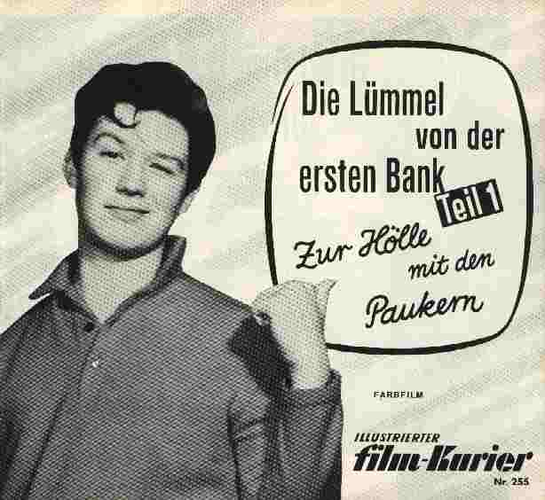 ILLUSTRIERTER FILM KURIER (60s) magazine side cover Issue 255   1968