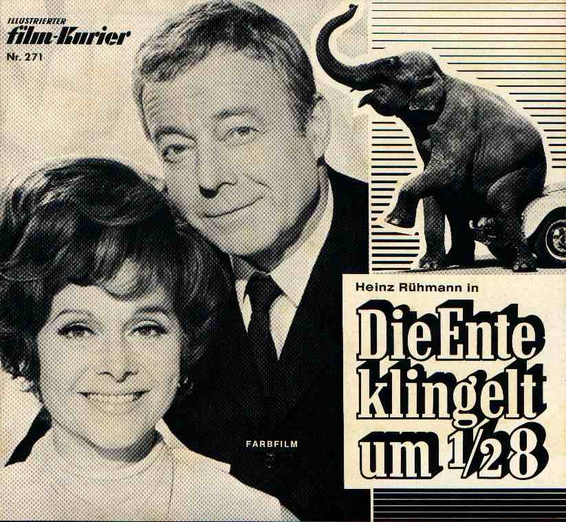 ILLUSTRIERTER FILM KURIER (60s) magazine side cover Issue 271   1968