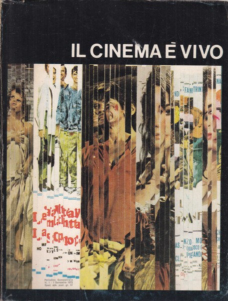 IL CINEMA E VIVO magazine side cover January 1973