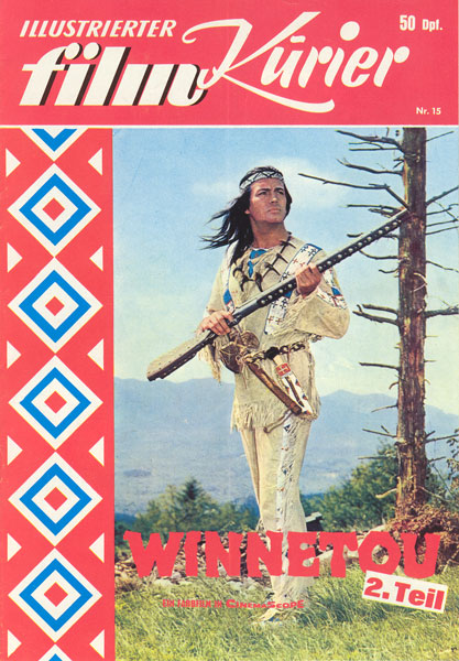 ILLUSTRIERTER FILM KURIER (60s) magazine side cover Issue 15  1964