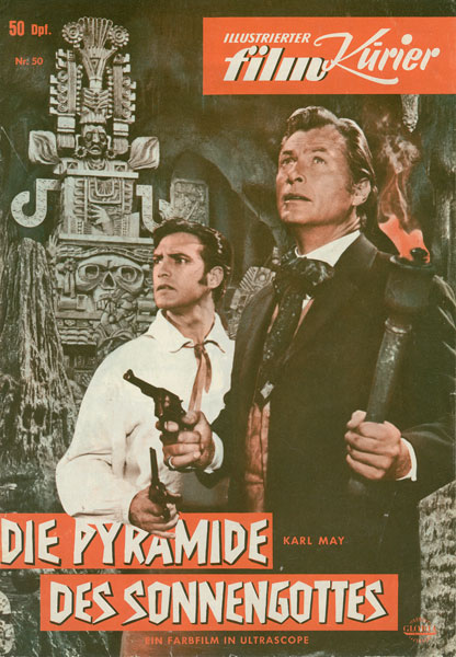 ILLUSTRIERTER FILM KURIER (60s) magazine side cover Issue 50  1965