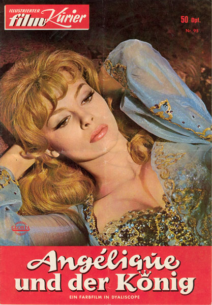 ILLUSTRIERTER FILM KURIER (60s) magazine cover Issue 95  1965