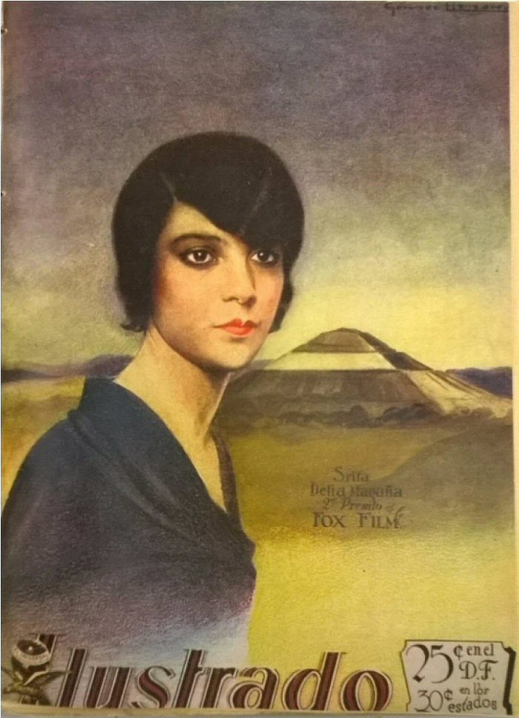 ILUSTRADO magazine side cover 20 December 1928