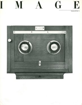 IMAGE (Eastman) magazine side cover  Vol 26 No 2  1983