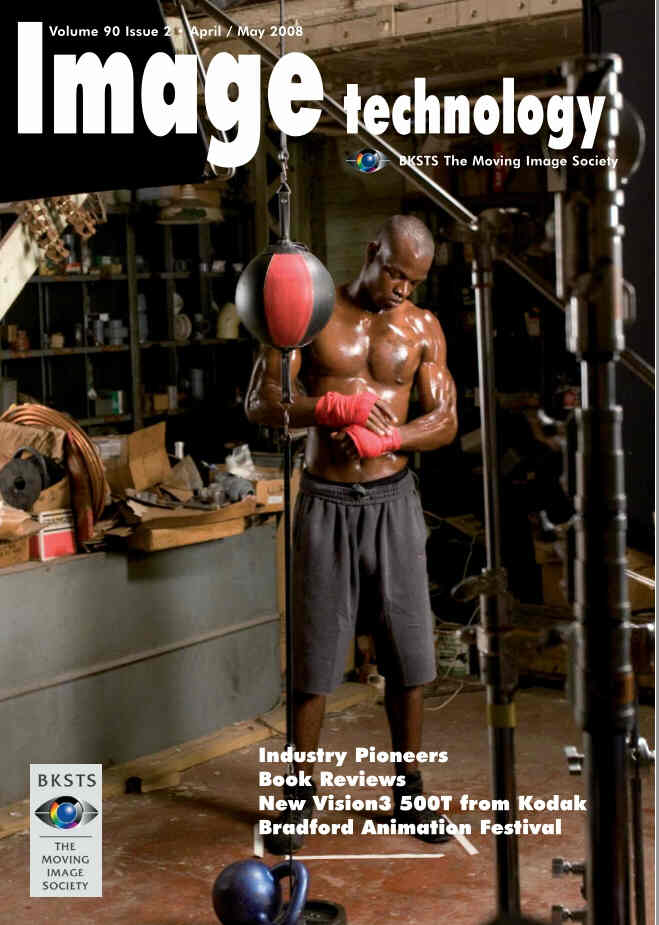 IMAGE TECHNOLOGY magazine cover April/May 2008