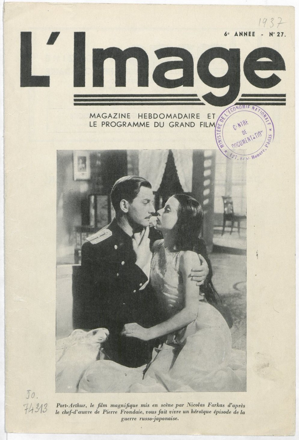 IMAGE | L magazine cover Issue 27 19 February 1937