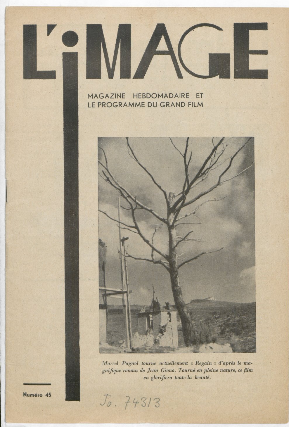 IMAGE | L magazine cover Issue 45 2 July 1937